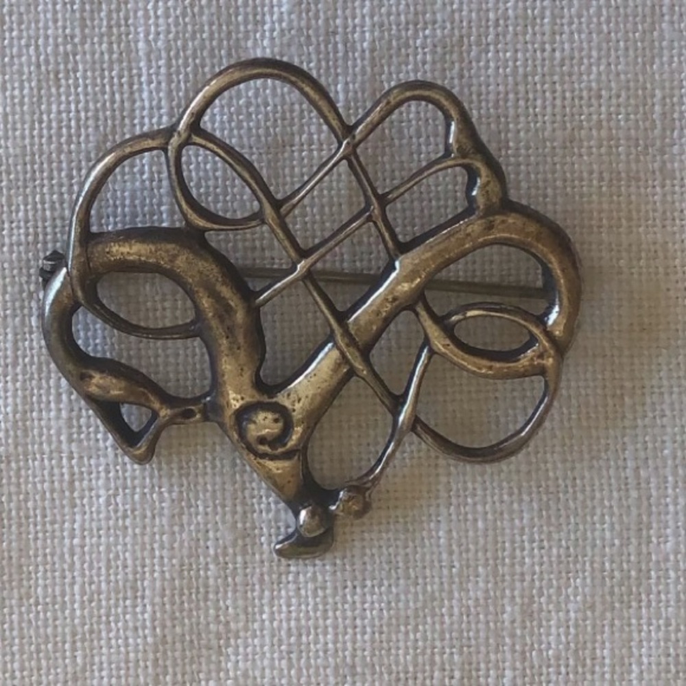 Norwegian D.A.Andersen Saga series Broach